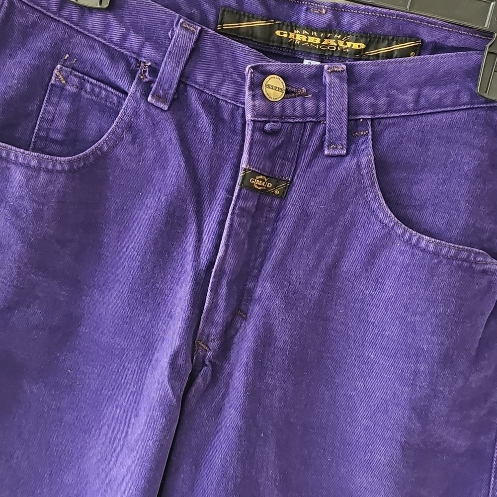 90's Vintage Marithe & Francois Girbaud purple jeans 30x31